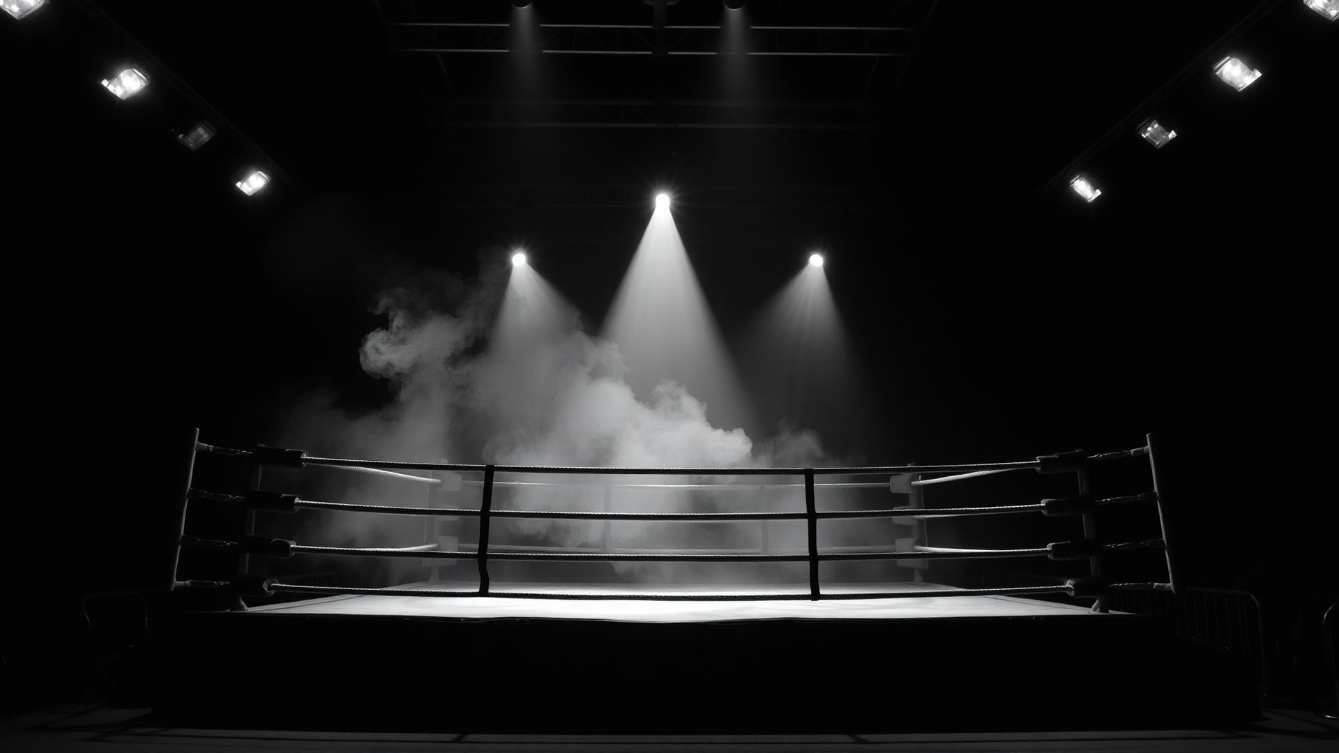 Champion moment in the ring